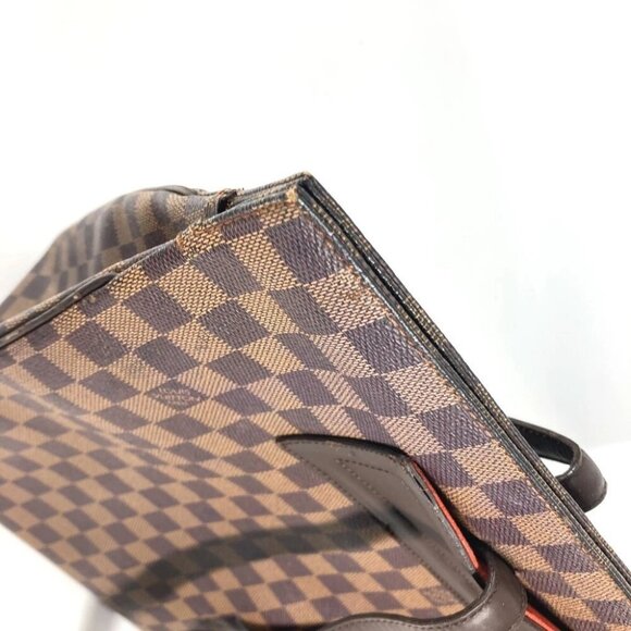 LOUIS VUITTON N51124 Damier Parioli GM Tote Bag Shoulder Bag Canvas Ebene Brown - Picture 11 of 16